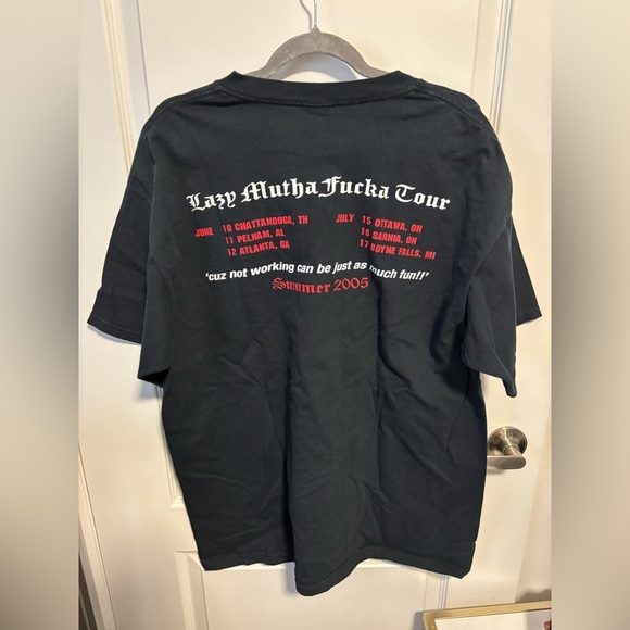 Vintage | Kid Rock 2005 Lazy Mutha F’ers Tour T-Shirt | Size XL - Picture 5 of 5